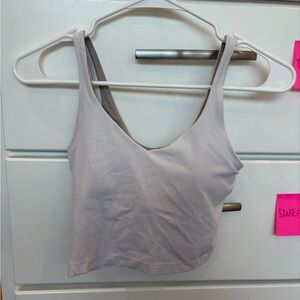 White Lululemon Align Tank Top